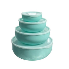 Vibrant 4 PCs bowl set- Red, Blue, Green, perfect for Every occasion